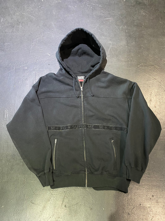 Supreme x Marithe Francois Girbaud Black Zip Up Jacket