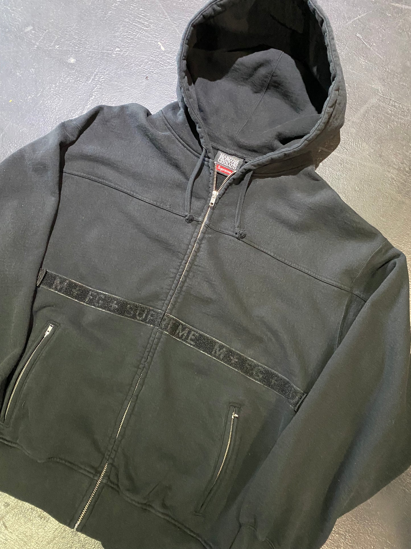 Supreme x Marithe Francois Girbaud Black Zip Up Jacket