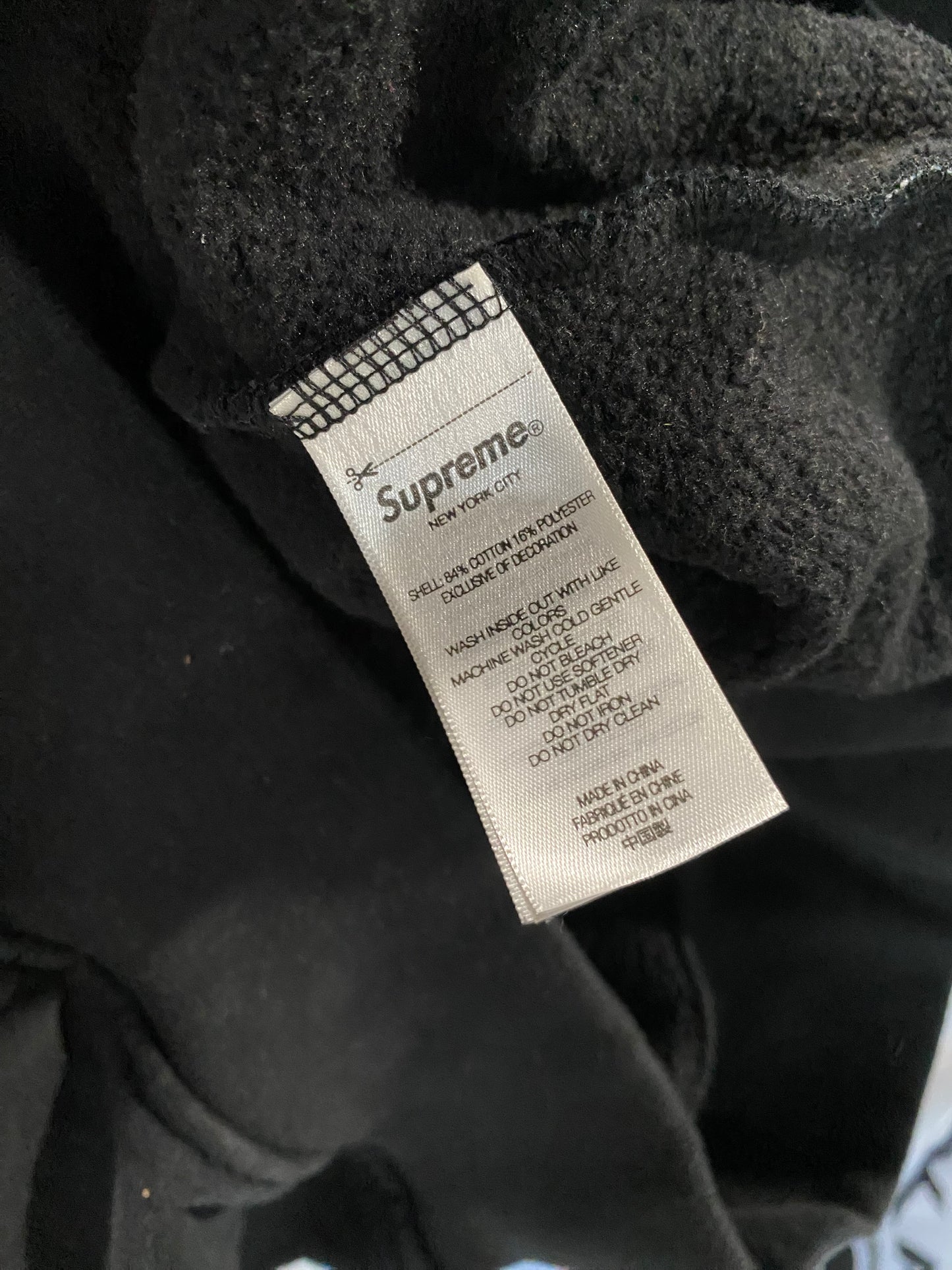Supreme x Marithe Francois Girbaud Black Zip Up Jacket